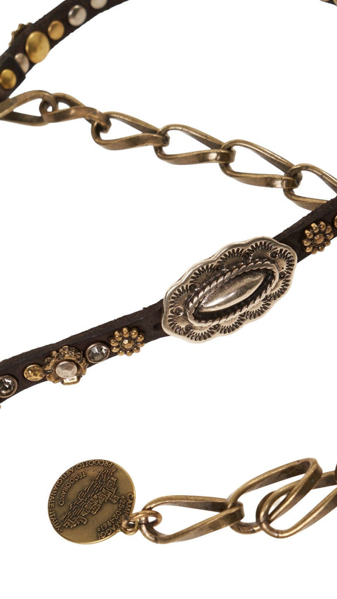 Leather belt