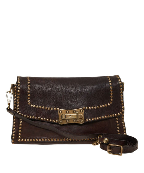 Borsa a spalla in pelle