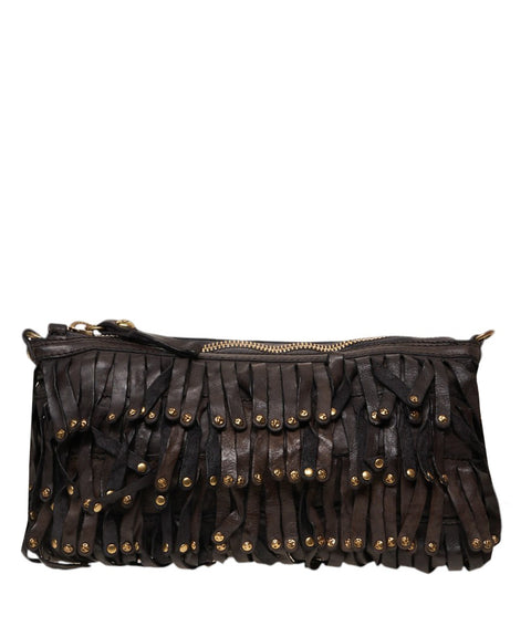 Borsa a mano in pelle