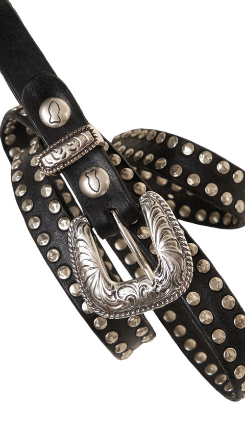 Leather belt