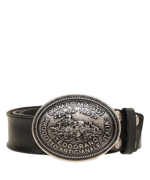 Leather belt