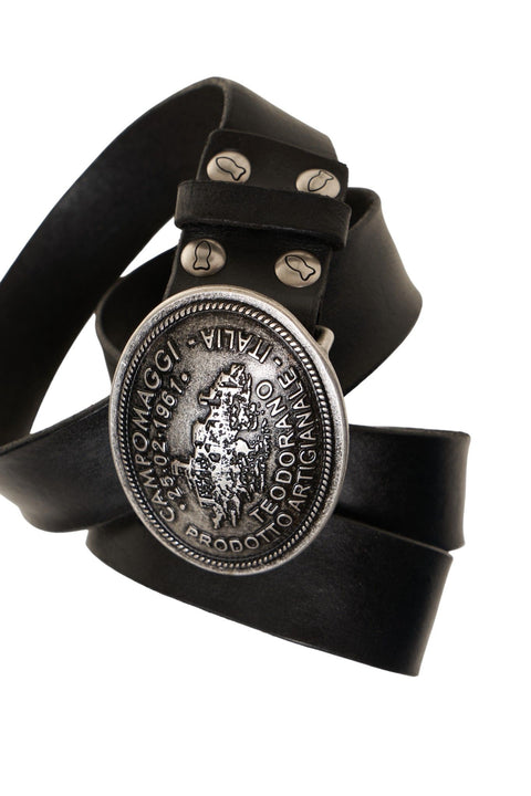 Leather belt