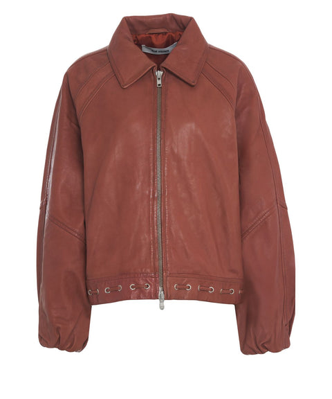 Giacca in pelle 'Eye'