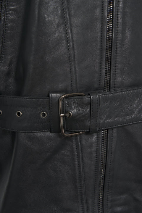 Leather jacket 'Jelena'