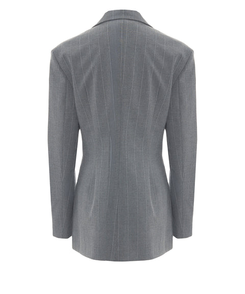 Blazer a gessato 'Mary'