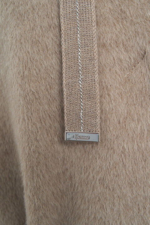 Cappotto in misto alpaca