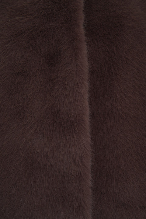 Gilet in pelliccia sintetica