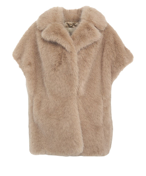 Gilet in pelliccia sintetica