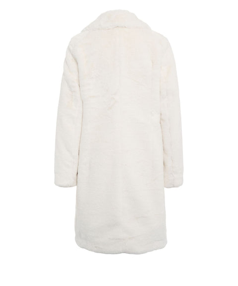 Cappotto in pelliccia sintetica