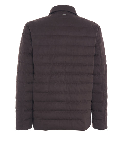 Steppjacke aus Wollmischung