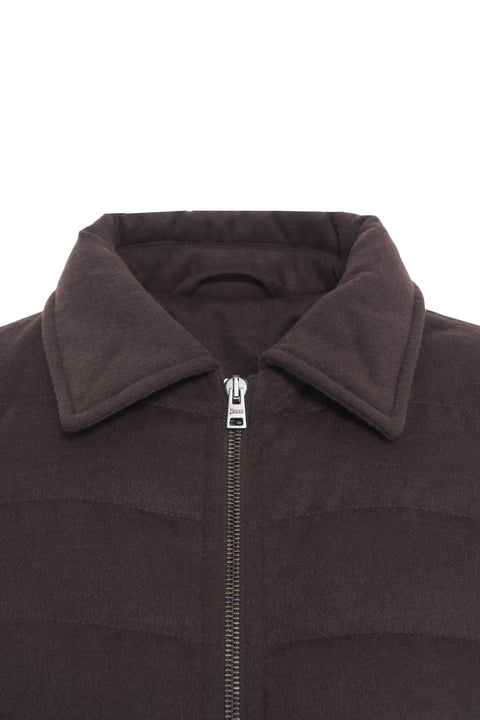 Steppjacke aus Wollmischung