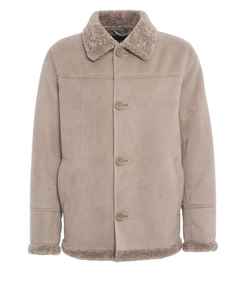 Jacke mit Wildleder-Optik