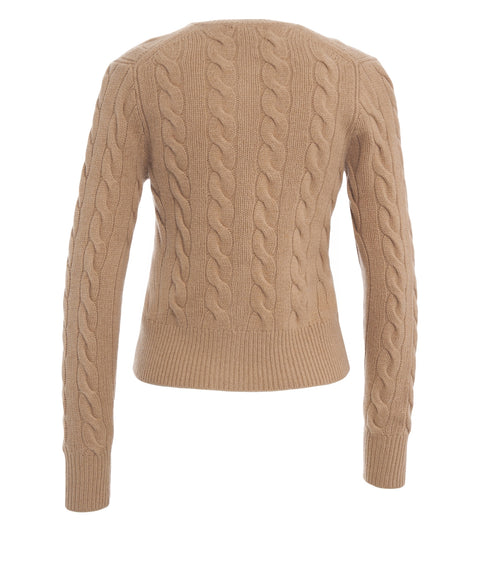 Strickjacke aus Wollmischung