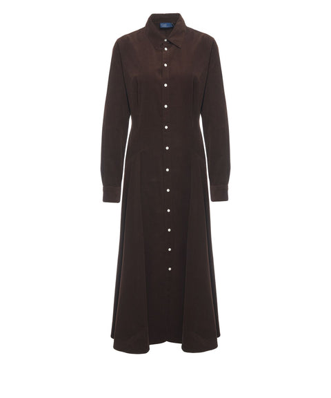Maxikleid in cord