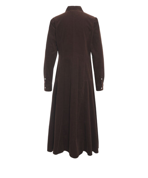 Maxikleid in cord