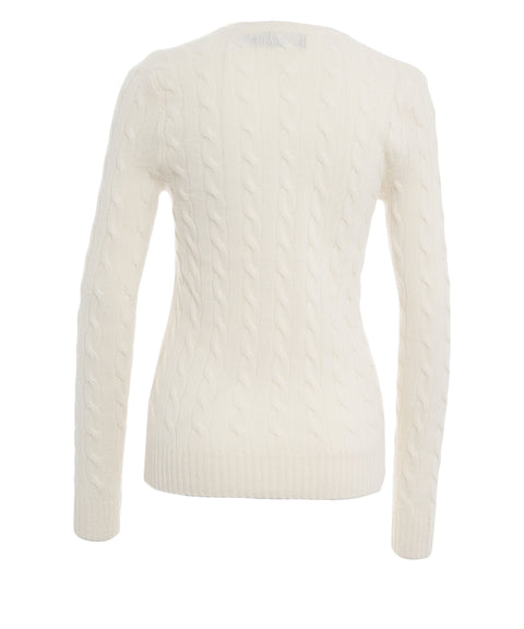 Maglione in misto lana con cashmere