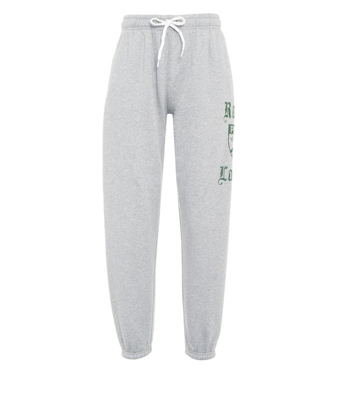 Jogging pants with logo print
