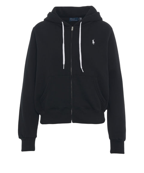 Kapuzenjacke aus Baumwollmischung