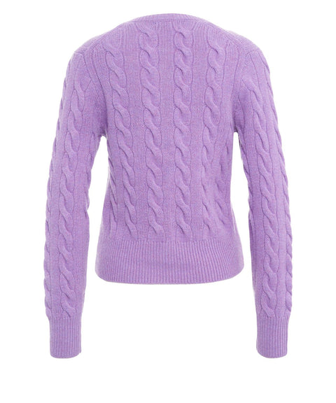 Wool blend cardigan
