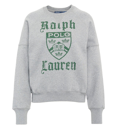 Sweatshirt con stampa logo