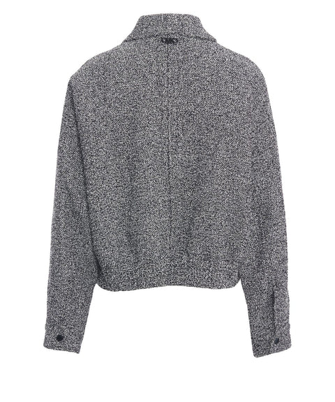 Giacca in cotone stile bomber