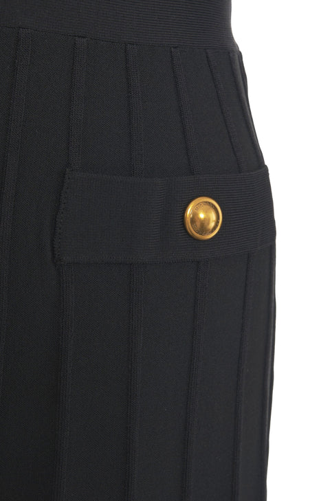 Midi dress with polo collar