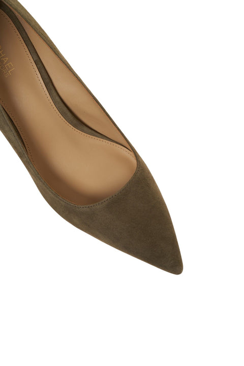 Suede pumps
