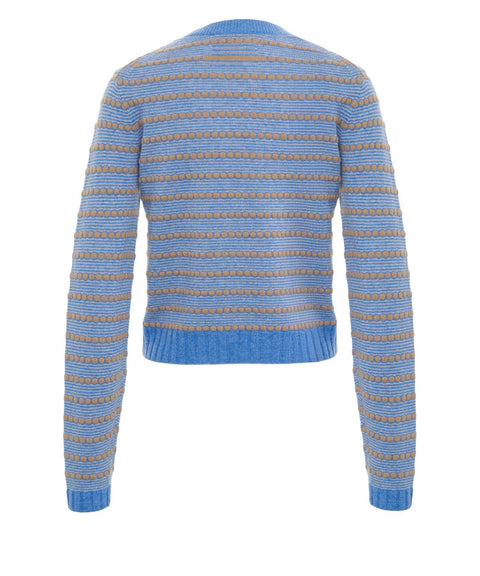 Maglione 'Pebble Stripe Shrunken Crew'