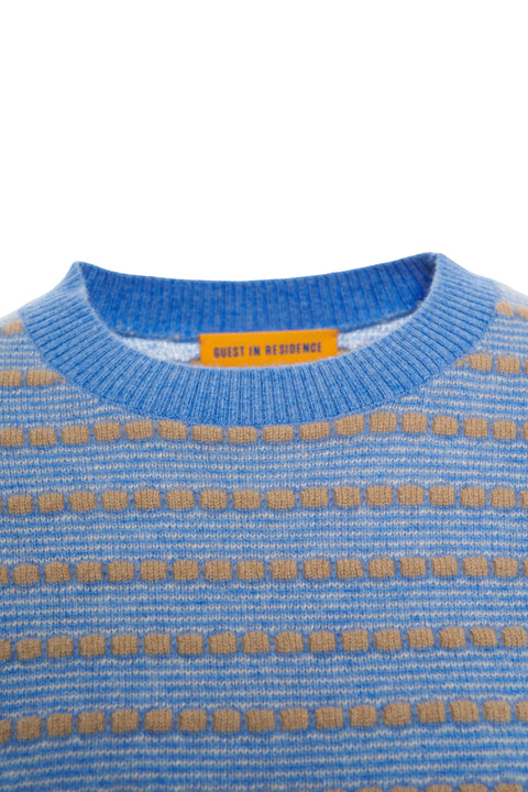 Maglione 'Pebble Stripe Shrunken Crew'