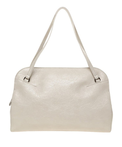 Handbag in leather