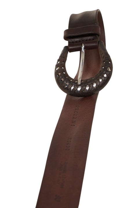 Leather belt