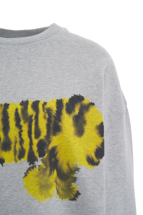 Cotton sweatshirt 'Tiger'