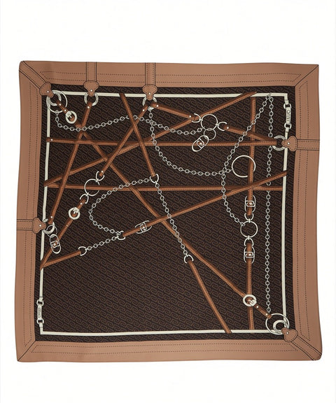 Foulard con stampa