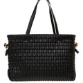 Shopper with metallic details