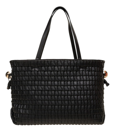 Shopper mit metallischen Details