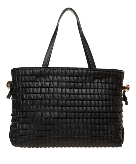 Shopper mit metallischen Details