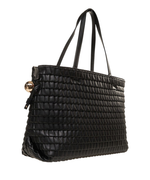 Shopper mit metallischen Details