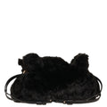 Faux fur handbag