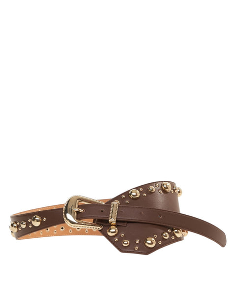 Belt with stud details
