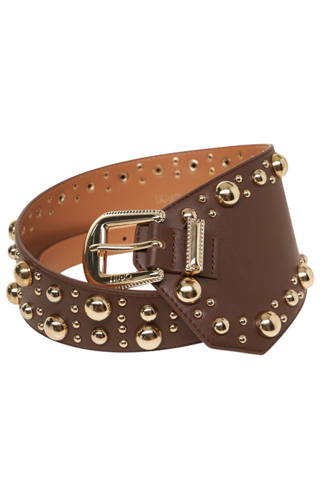 Belt with stud details