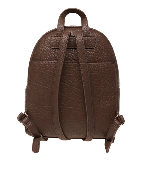 Backpack with logo lettering