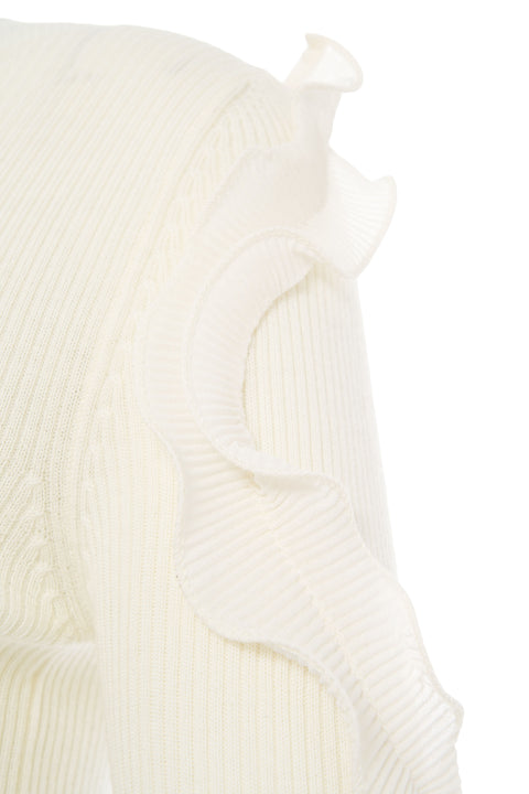 Maglione con dettagli con volant