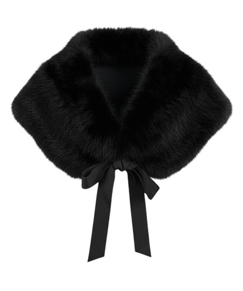 Faux fur collar