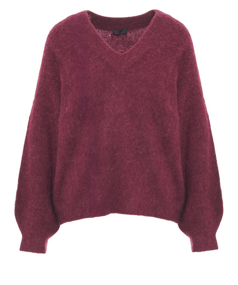 Pullover with v-neck