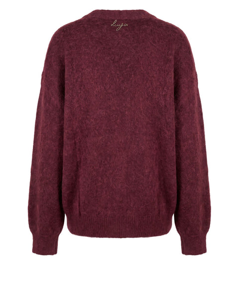 Cardigan mit V-Ausschnitt
