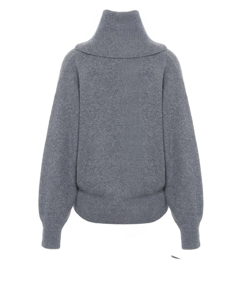 Maglione a collo alto