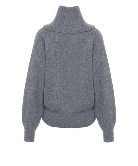 Maglione a collo alto