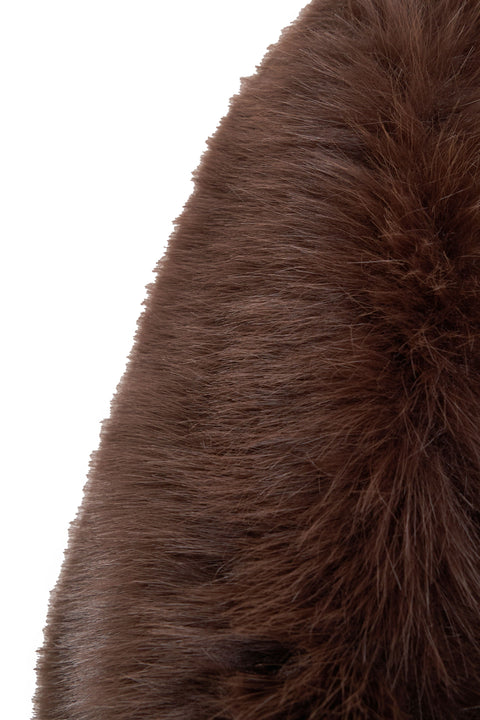Faux fur collar