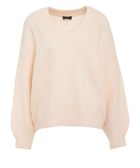 Pullover mit V-Ausschnitt
