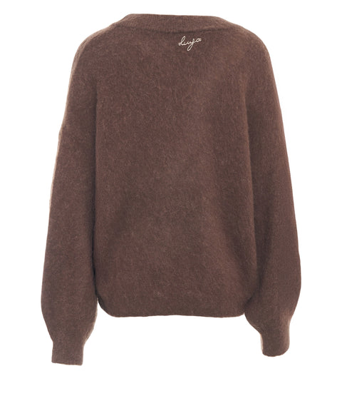Pullover mit V-Ausschnitt